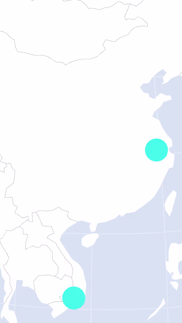 China & Vietnam Map